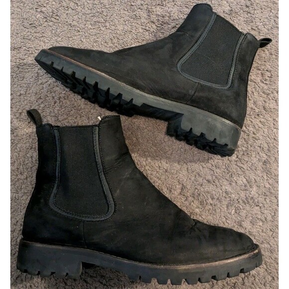 Thursday Boot Company Chelsea Legend Black Leather Boots Women's 8 - Picture 1 of 5